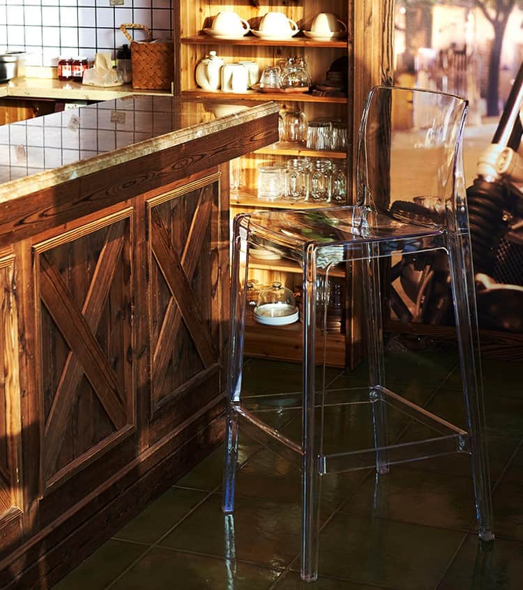 Ghế bar trong suốt nhựa Acrylic cao cấp YS110 11