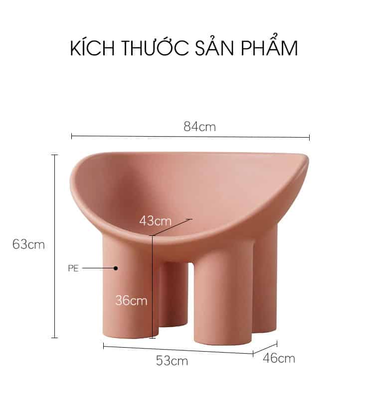 Ghế chân voi Roly Poly thư giãn giải trí SN3137 12