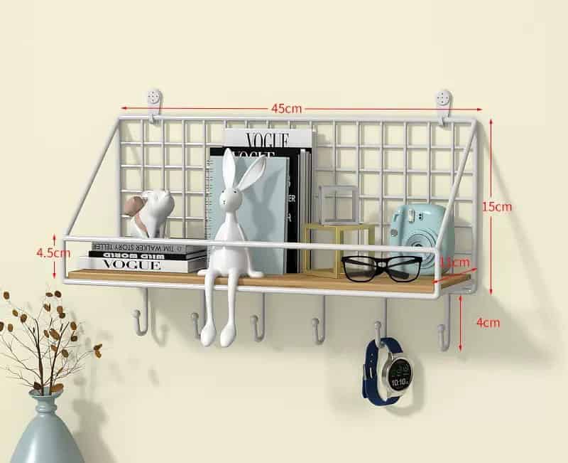 Giá treo đồ cá nhân gắn tường tiện ích SB6657 11