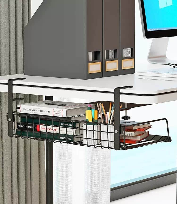 Giá treo đồ dưới bàn làm việc tiện lợi PQ1028 8