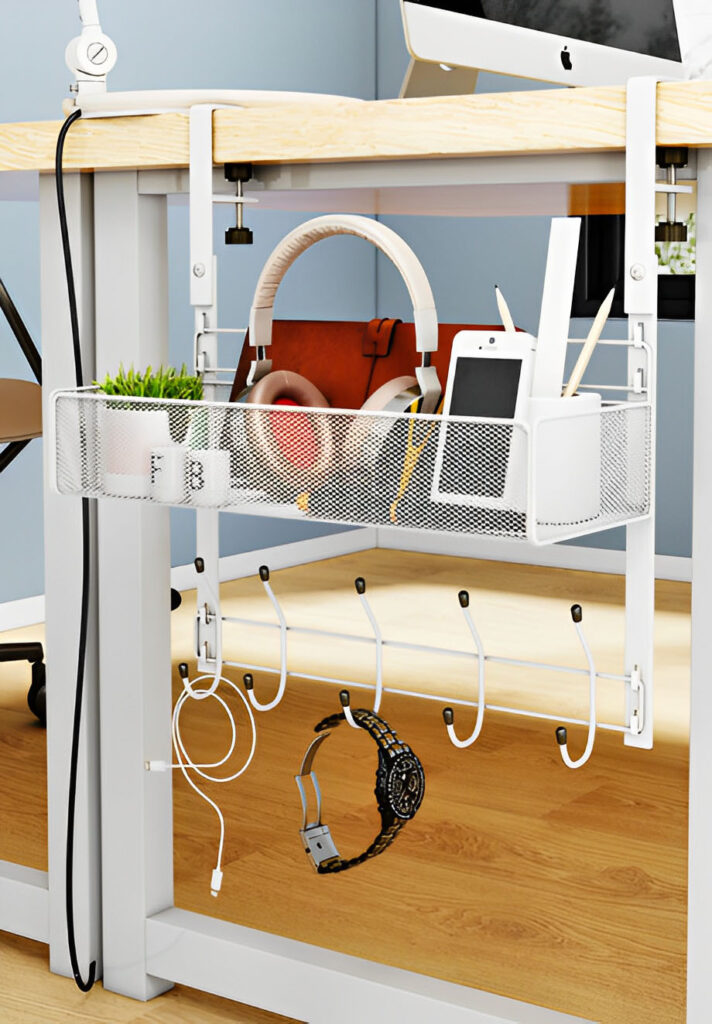 Giá treo đồ dưới bàn làm việc văn phòng JD2311 7