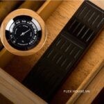 Hộp giữ ẩm cigar bằng gỗ họa tiết cổ điển LBS6410 (4)