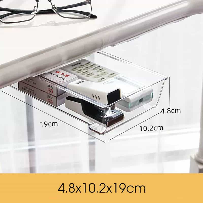 Hộp ngăn kéo đựng đồ âm bàn trong suốt ZM0123 8