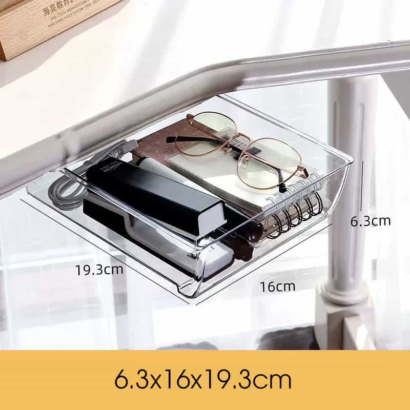 Hộp ngăn kéo đựng đồ âm bàn trong suốt ZM0123 9