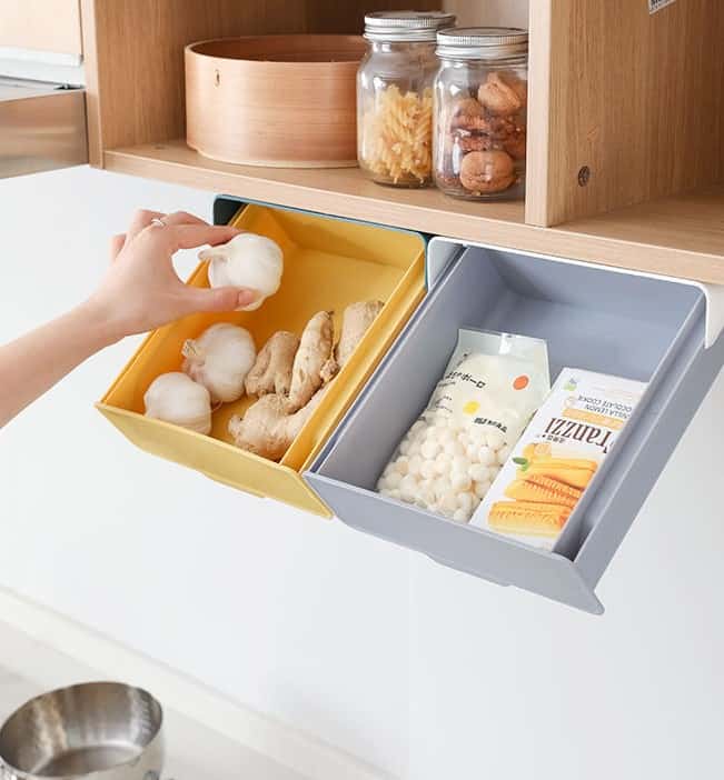 Hộp ngăn kéo đựng đồ treo tủ bàn làm việc S5068 9