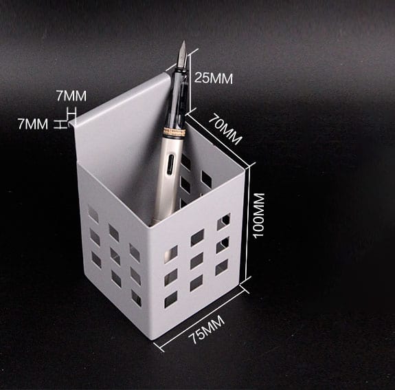 Kệ móc đựng bút thước treo bàn làm việc HY1088 13