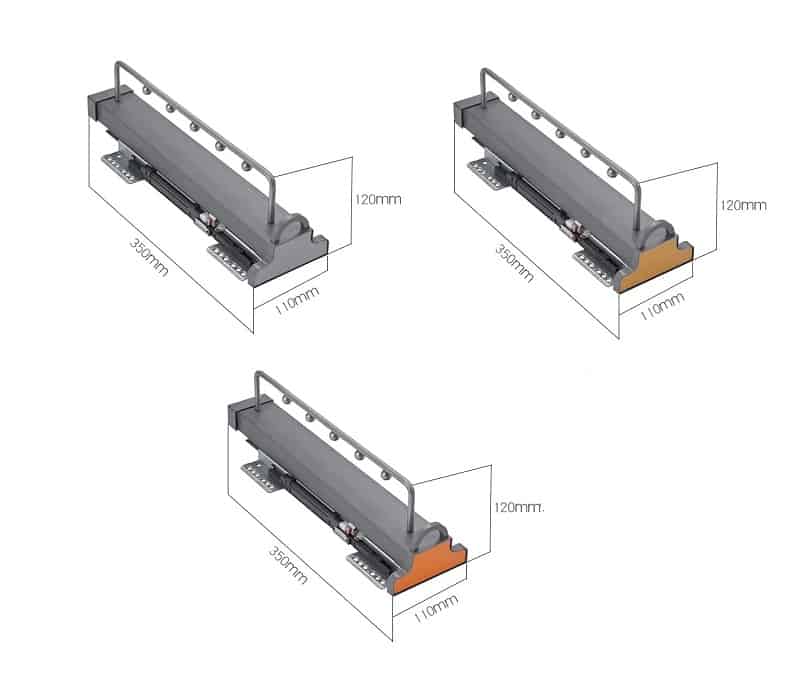 Móc treo tủ quần áo hợp kim nhôm cao cấp RBL2204 10