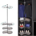 Móc treo xoay 360 độ góc tủ áo nhiều tầng RBL7809