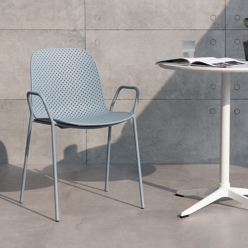 Ghế ăn ngoài trời cao cấp Hollow Chair OWS041 9