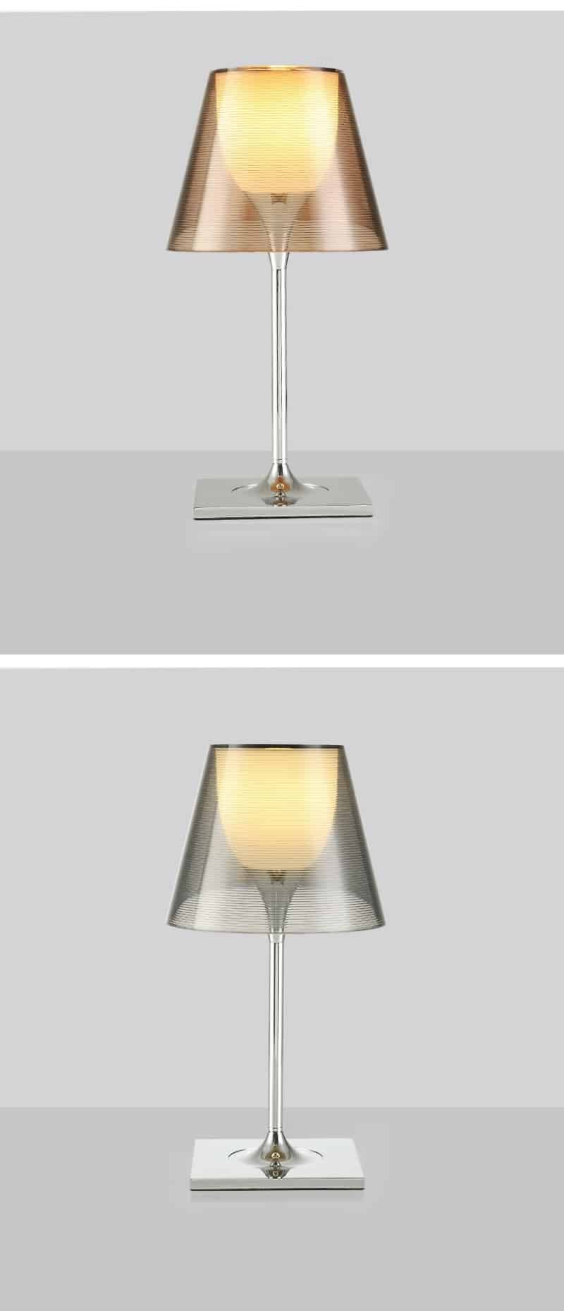 Đèn bàn chao acrylic hiện đại tối giản kiểu Ý HX6678 18
