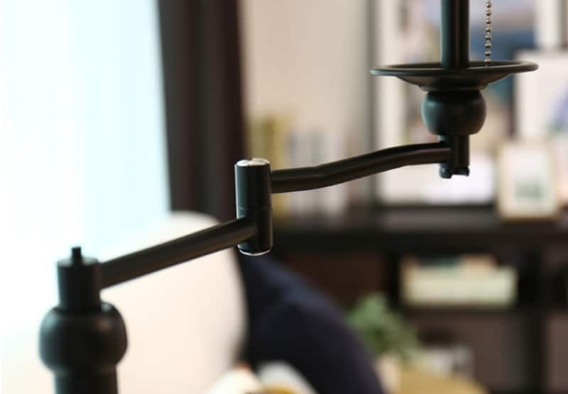 Đèn cây đứng phòng ngủ có bàn cà phê Y069 6