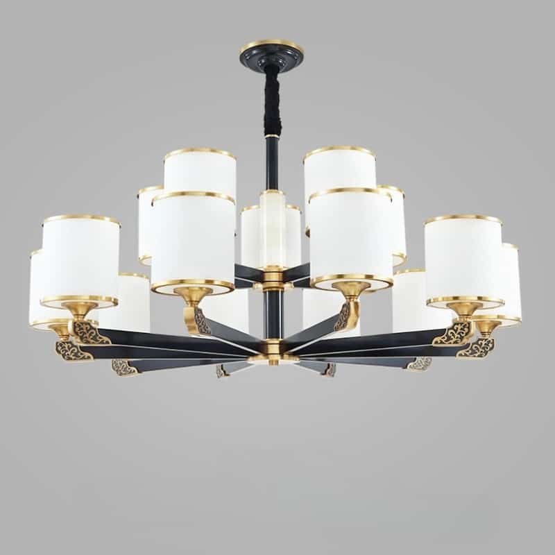 Đèn chùm thả trần cổ điển phong cách Á Đông ZQ3431 11