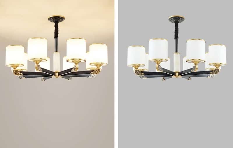 Đèn chùm thả trần cổ điển phong cách Á Đông ZQ3431 9