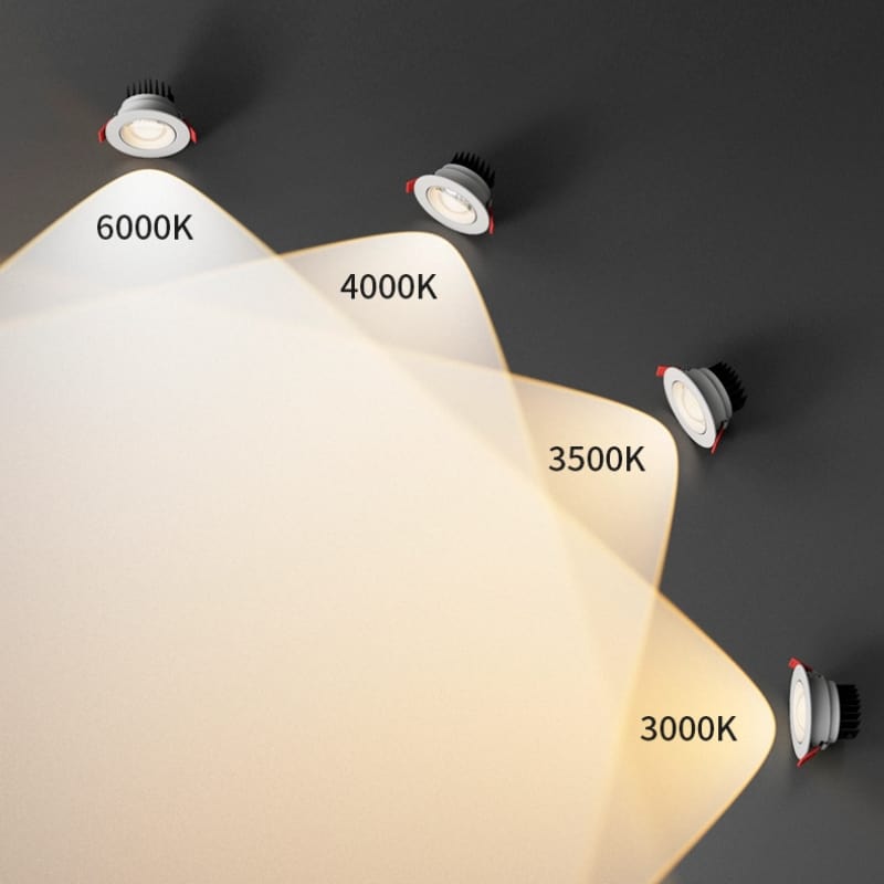 Đèn LED âm trần spotlight nghiên góc 30 độ FD7173 10