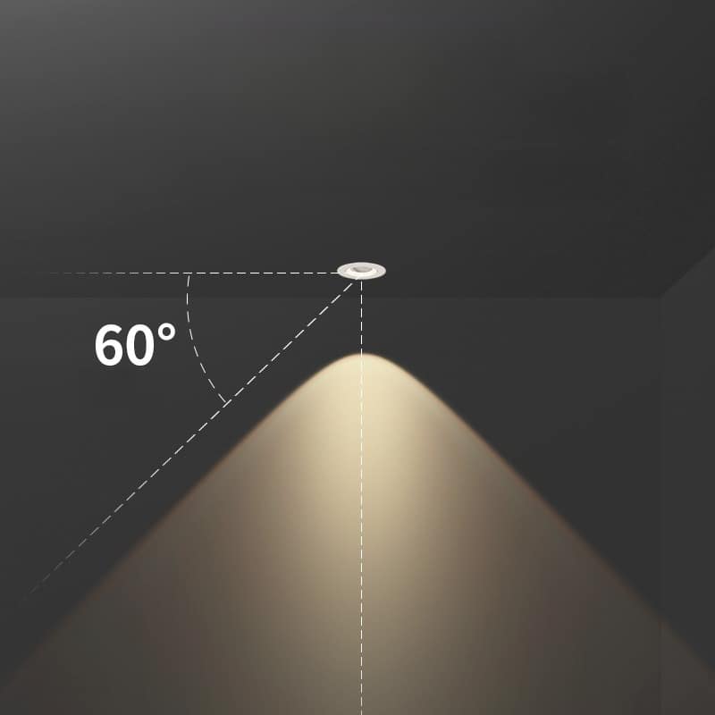 Đèn LED âm trần spotlight nghiên góc 30 độ FD7173 8