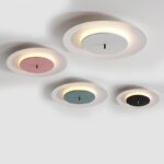 Đèn ốp trần kiểu dáng UFO độc đáo đa sắc HX6088
