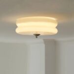 Đèn ốp trần phòng ngủ dạng tròn hiện đại ZG8974