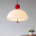 Đèn thả trần thủy tinh hình chuông giản đơn HX9956