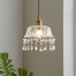 Đèn thả trần thủy tinh trang nhã quý phái YLS185