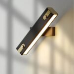 Đèn tường hình hộp hiện đại xoay 350 độ WL073