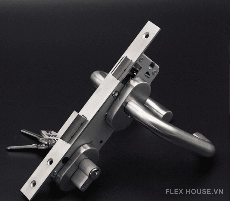 Khóa cửa inox 304 cao cấp RTH-24 1