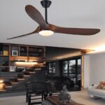 Quạt đèn thả trần cánh gỗ đa năng tiện lợi FA8196