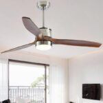 Quạt trần đèn cánh gỗ hiện đại thời thượng FA4536