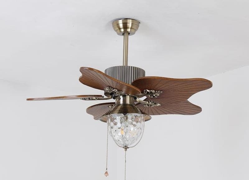 Quạt trần đèn năm cánh thanh lịch sáng tạo Retro FA4493 7