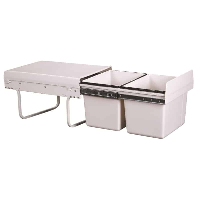 Thùng rác âm tủ cho tủ bếp thấp 315mm Taura DB-15 8
