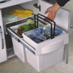 Thùng rác âm tủ thông minh loại 36 lít Taura DB18