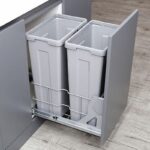 Thùng rác đôi thông minh âm tủ Taura WRB450