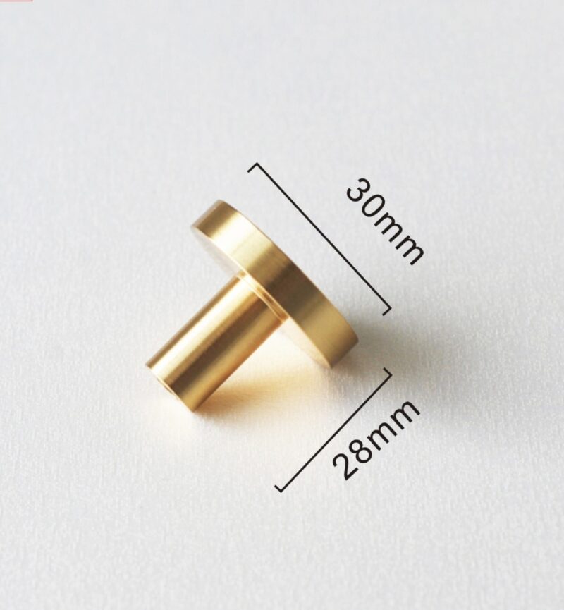 Núm nắm tủ màu pha lê chân đế đồng thau JJ0023 5