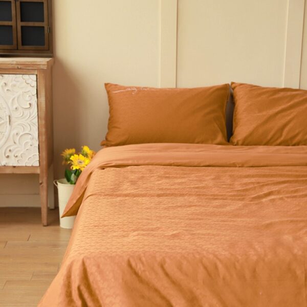 Bộ chăn ga giường gối màu sắc hoàng gia ZH6537