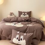 Bộ chăn ga họa tiết hoạt hình Sóc siêu quậy ZH7138C