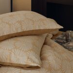 Bộ chăn ga gối cotton họa tiết hoa cúc trắng ZH4042