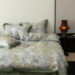 Bộ chăn ga gối họa tiết hoa lá cổ điển JJ2240