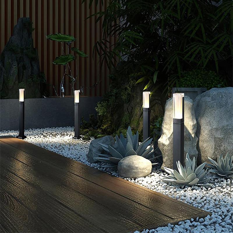 Cột đèn Led sân vườn hình trụ cao chống nước SC002 6