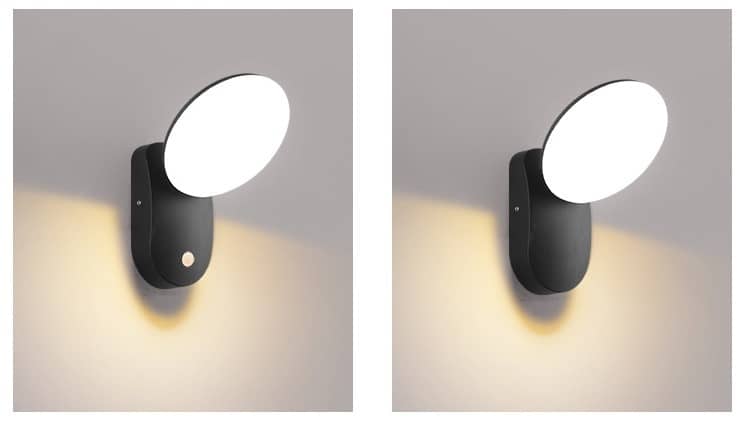 Đèn LED cảm ứng gắn tường chống nước CO1129 12