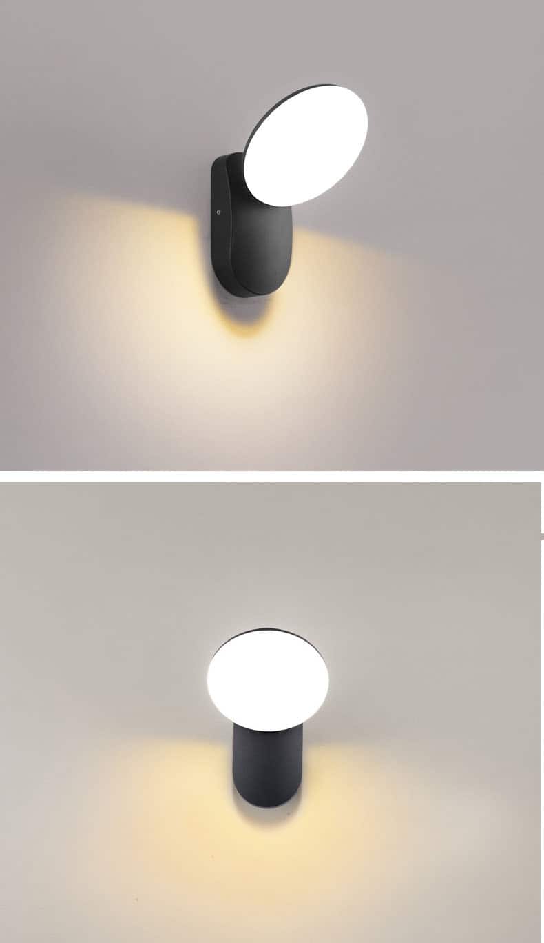 Đèn LED cảm ứng gắn tường chống nước CO1129 10