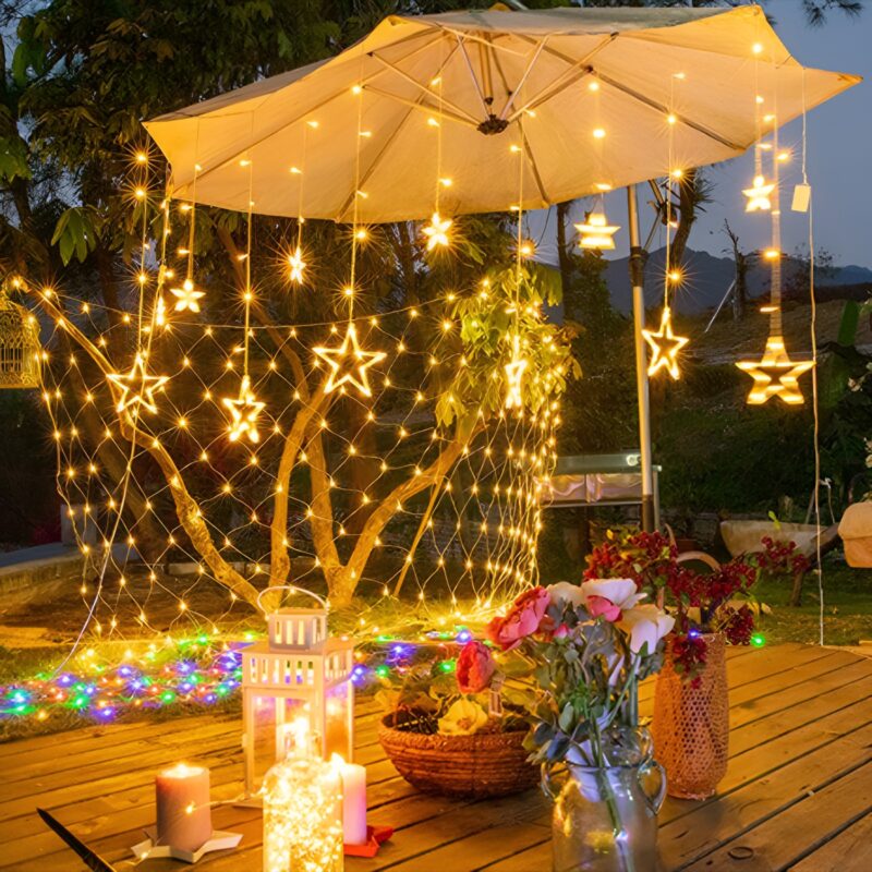 Đèn led dây sân vườn năng lượng mặt trời ST6949 3