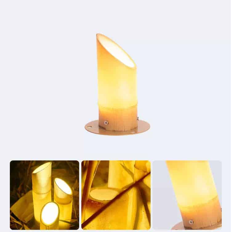 Đèn cây tre trang trí cảnh quan ngoài trời C3057 9
