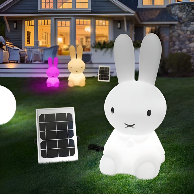 Đèn lối đi thỏ Bunny cảnh quan sân vườn DG1708 4