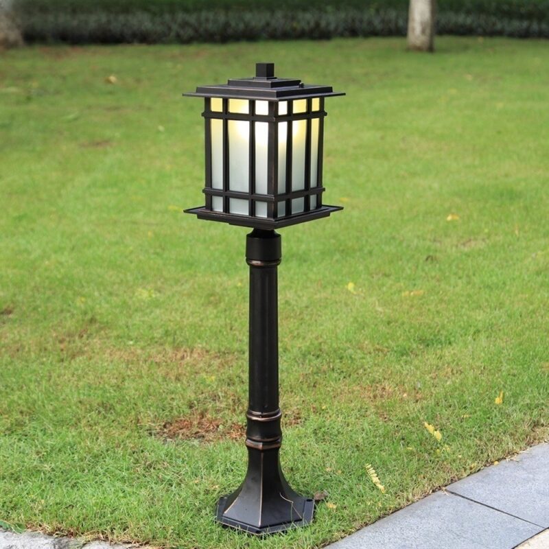 Đèn cột chiếu sáng lối đi sân vườn kiểu Á Đông SD6701 1