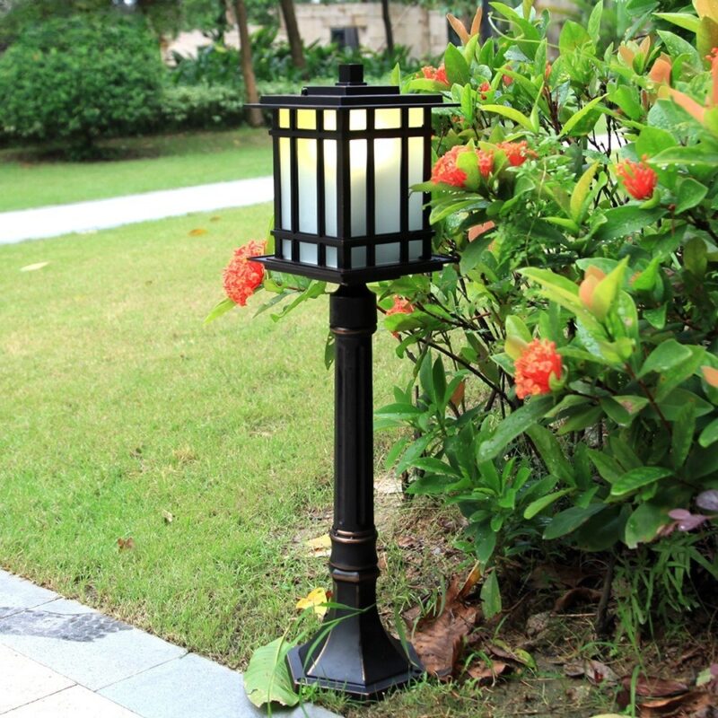 Đèn cột chiếu sáng lối đi sân vườn kiểu Á Đông SD6701 3