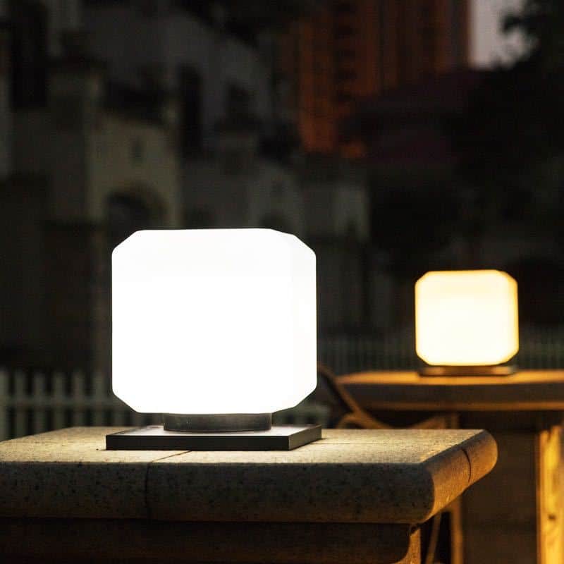 Đèn trụ hình vuông trang trí sân vườn kiểu Nhật TW5718 5