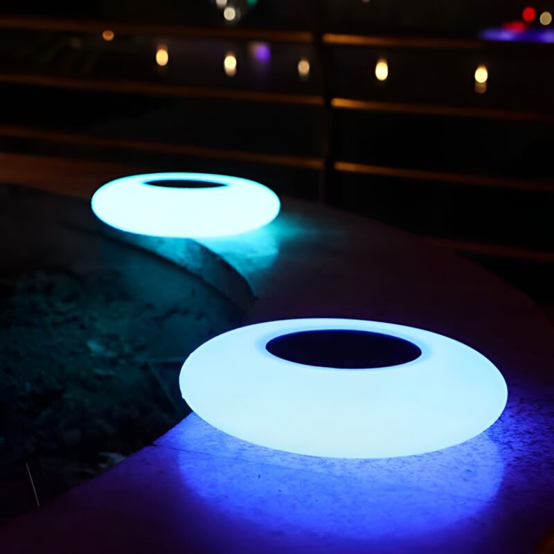 Đèn led thả nước sân vườn năng lượng mặt trời DG708 1