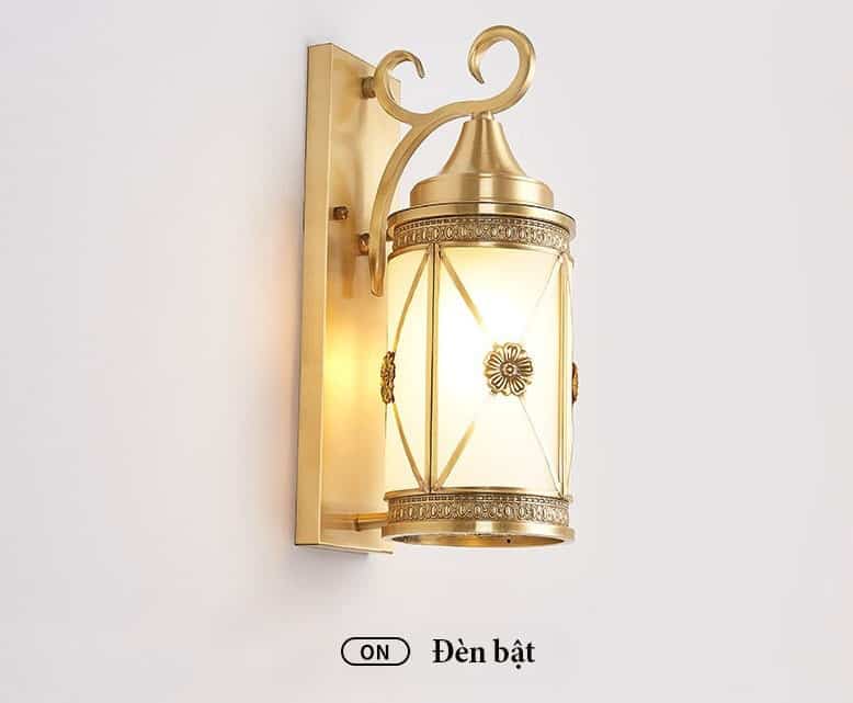 Đèn đồng treo tường cổ điển phong cách Châu Âu B1060 14