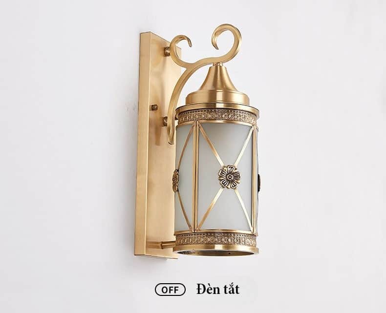 Đèn đồng treo tường cổ điển phong cách Châu Âu B1060 15