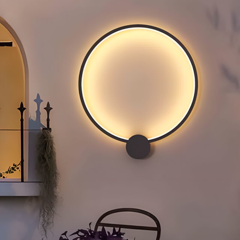 Đèn gắn tường lối vào hình mặt trời B6976 1