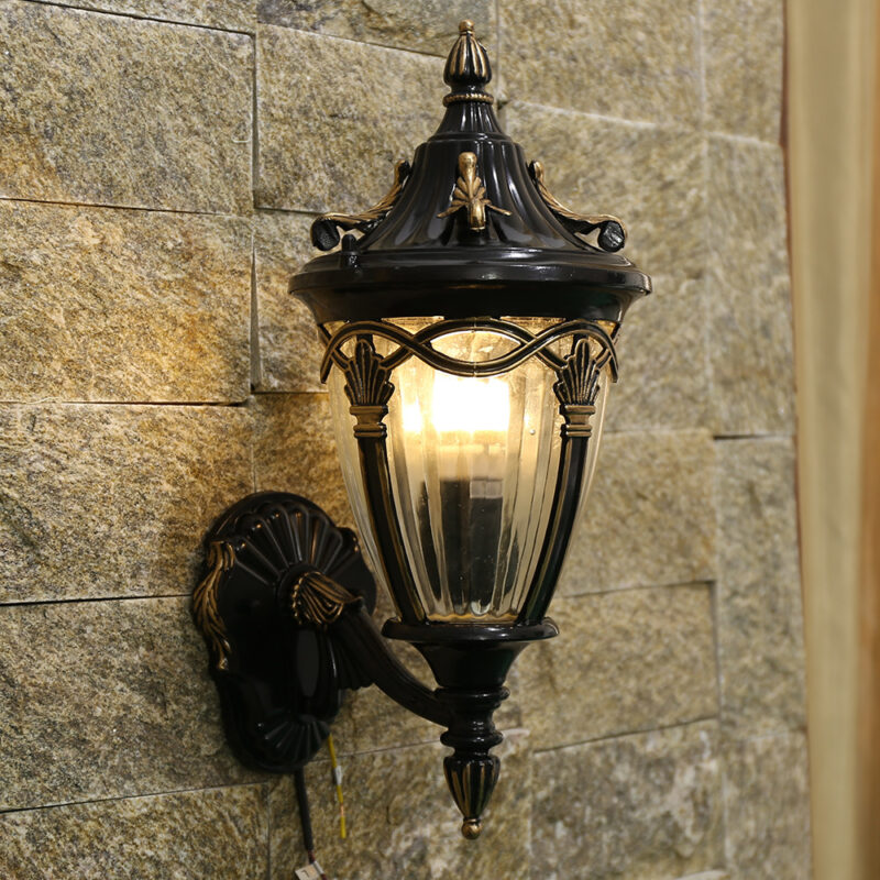 Đèn led mái hiên gắn tường chống nước B7202 2